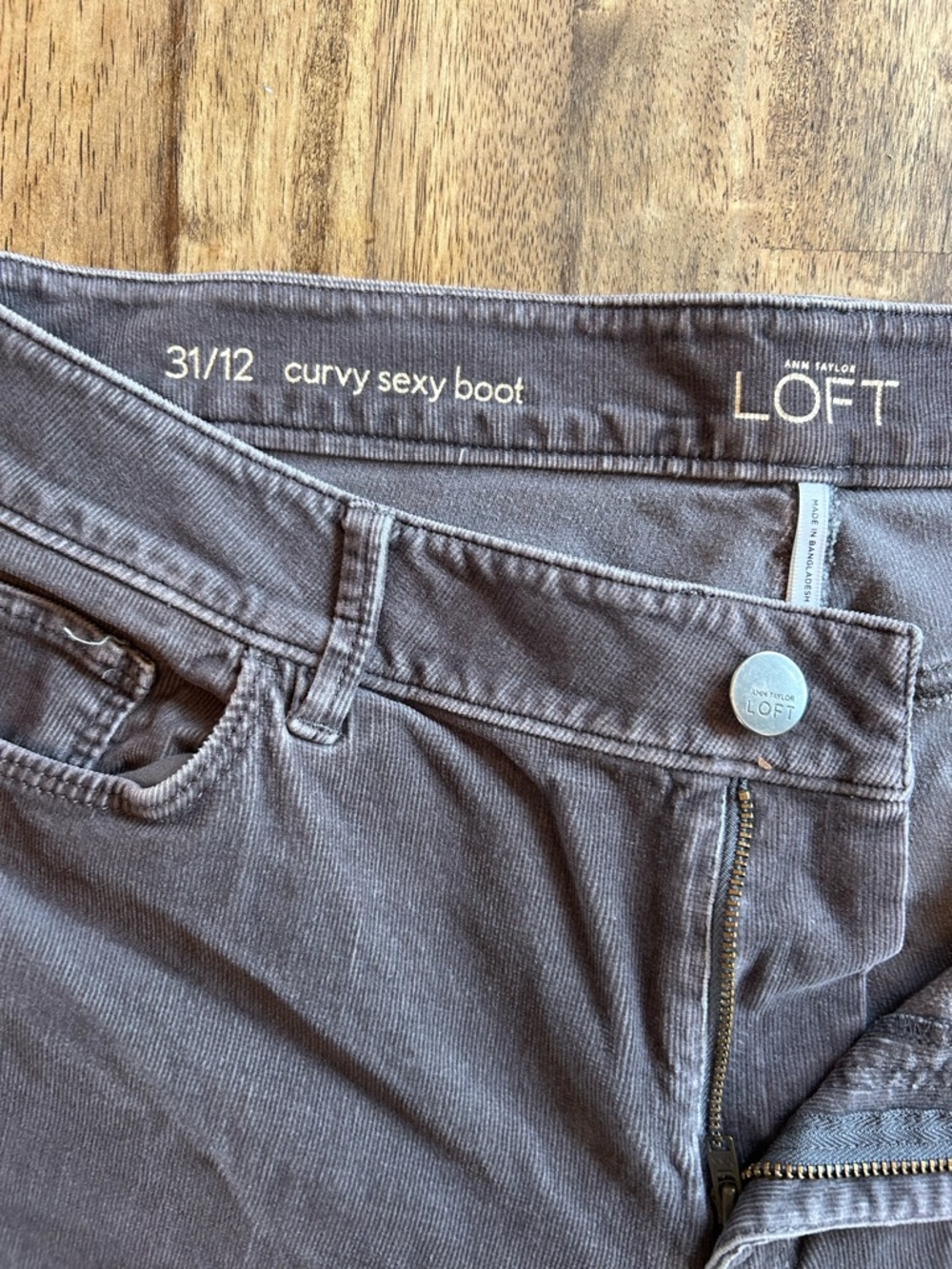 LOFT Women’s Corduroy Trousers - Picture 2 of 5